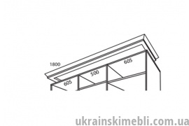 Карниз 1800х450 (Рим-Венеціано 3Д 1.8)